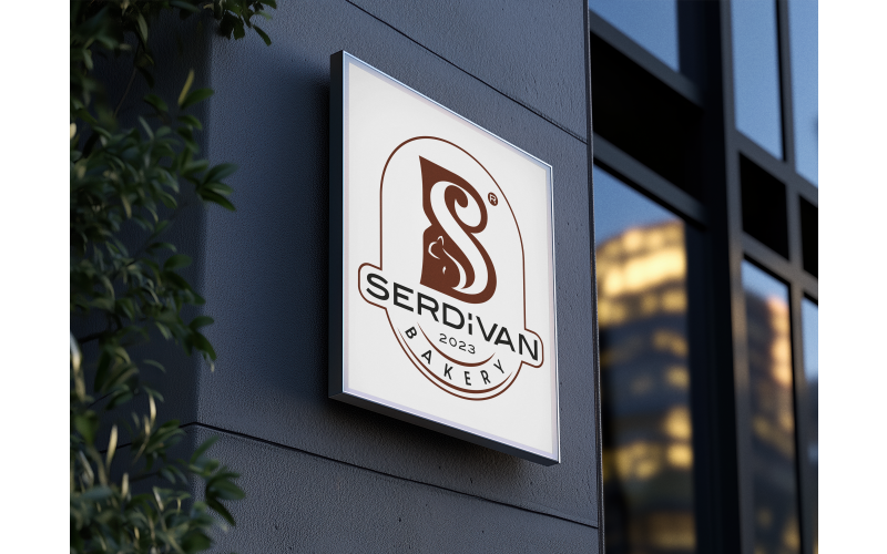 Serdivan Bakery için markanın kimliğini ve sektörel yapısını yansıtan özgün bir logo tasarımı hazırladık.